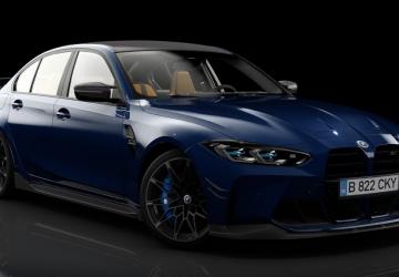BMW M3 Competition (G80) 2023 M-Performance v1.0 for Assetto Corsa