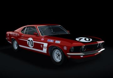 Boss Mustang 1969 version 1 for Assetto Corsa