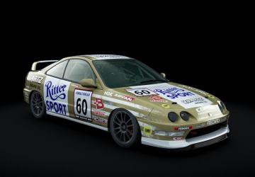 BTCC 2000 Honda integra type r version 1.30 for Assetto Corsa