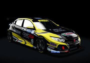 BTCC Honda Civic Type R FK8 version 1.2 for Assetto Corsa