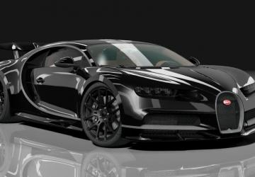 Bugatti Chiron Black Track Edition version 1 for Assetto Corsa