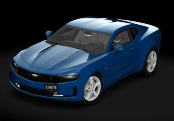 Chevrolet Camaro 3LT 2023 version 1.1 for Assetto Corsa