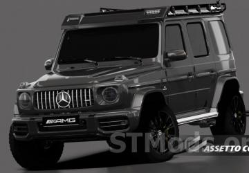 CIS Mercedes-Benz G-Class AMG 63 (W463) Akrapovič v1.2 (adaptive lights for new pur for Assetto Corsa