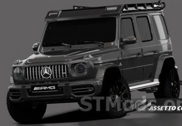 CIS Mercedes-Benz G-Class AMG 63 (W463) Akrapovič v1.2 (adaptive lights for new pur for Assetto Corsa