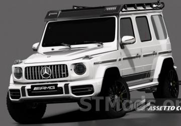 CIS Mercedes-Benz G-Class AMG 63 (W463) Akrapovič v1.2 (adaptive lights for new pur for Assetto Corsa