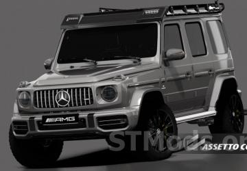 CIS Mercedes-Benz G-Class AMG 63 (W463) Akrapovič v1.2 (adaptive lights for new pur for Assetto Corsa