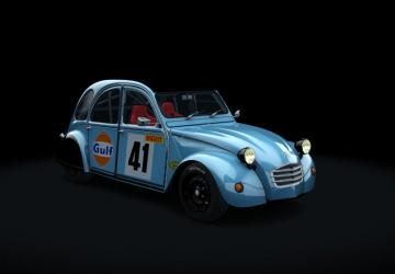 Citroen 2cv 70 race hellie version 1.3 for Assetto Corsa