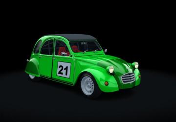 Citroen 2cv 70 race hellie version 1.3 for Assetto Corsa