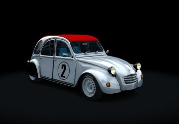 Citroen 2cv 70 race hellie version 1.3 for Assetto Corsa