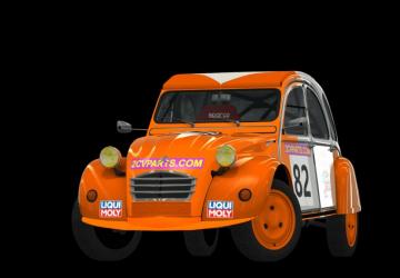 Citroen 2CV UK Club class version 1.3 for Assetto Corsa