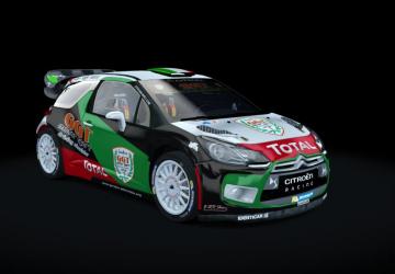 Citroen DS3 WRC 2015 version 4.0 for Assetto Corsa