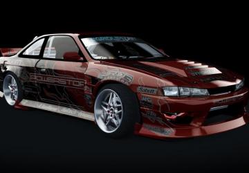 CS Nissan S14 RB25DET Litteral version 1.0 for Assetto Corsa