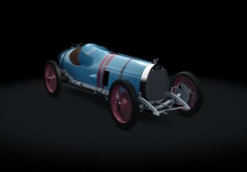 Delage 2LCV 1923 version 1.2 for Assetto Corsa