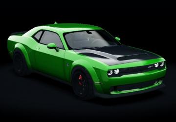 Dodge Challenger SRT Demon (drag) version 1.8 for Assetto Corsa
