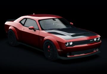Dodge Challenger SRT Demon (drag) version 1.8 for Assetto Corsa