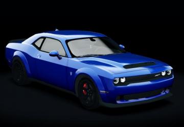 Dodge Challenger SRT Demon (drag) version 1.8 for Assetto Corsa