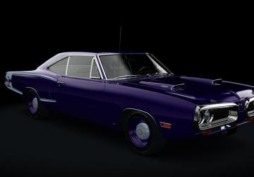 Dodge Superbee 1970 version RC2 for Assetto Corsa