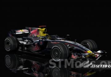 F1 2008 - Red Bull RB4 version 1.0 for Assetto Corsa
