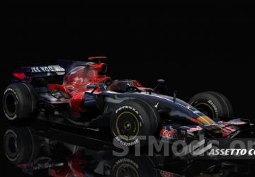 F1 2008 - Toro Rosso STR3 version 1.0 for Assetto Corsa