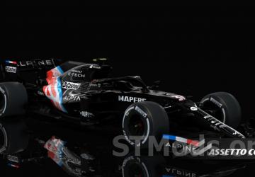F1 2021 Alpine A521 version 1.2 for Assetto Corsa