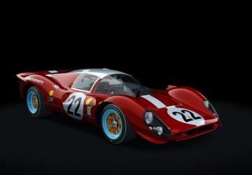 Ferrari 330 P4 version 2.0 for Assetto Corsa