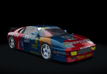 Ferrari 348 GTC-LM 1994 [BPR] version 1.2 for Assetto Corsa