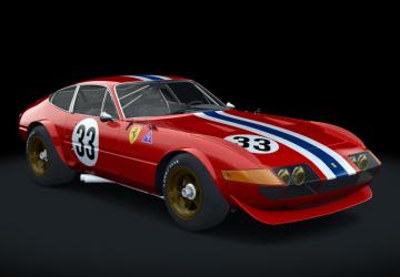 Ferrari 365 GTB/4 Daytona Competizione version 1.1 for Assetto Corsa