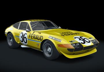 Ferrari 365 GTB/4 Daytona Competizione version 1.1 for Assetto Corsa