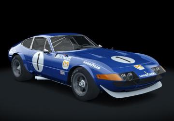 Ferrari 365 GTB/4 Daytona Competizione version 1.1 for Assetto Corsa