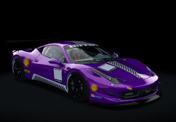 Ferrari 458 GT PRO version 1.3 for Assetto Corsa
