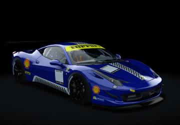 Ferrari 458 GT PRO version 1.3 for Assetto Corsa