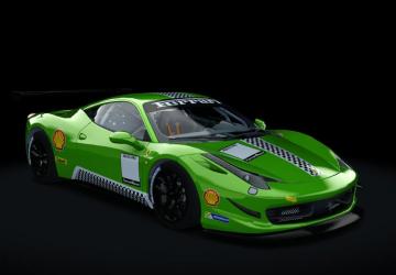 Ferrari 458 GT PRO version 1.3 for Assetto Corsa