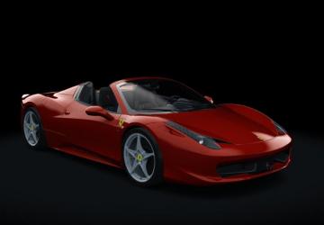 Ferrari 458 Italia Spider 2012 version 1.2 for Assetto Corsa