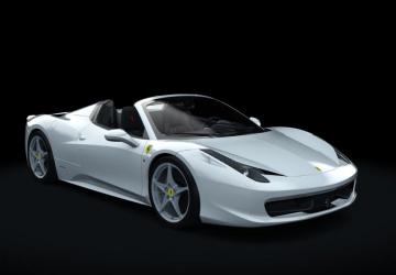 Ferrari 458 Italia Spider 2012 version 1.2 for Assetto Corsa