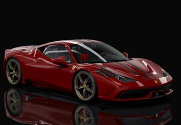 Ferrari 458 Speciale version Jandrovi physics for Assetto Corsa