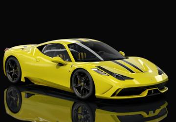Ferrari 458 Speciale version Jandrovi physics for Assetto Corsa