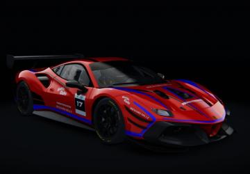Ferrari 488 Challenge Evo version 1 for Assetto Corsa