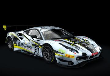 Ferrari 488 GT3 ACC Sprint version 2.0 for Assetto Corsa