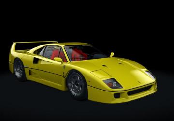 Ferrari F40 &rsquo;92 version 1.5 for Assetto Corsa