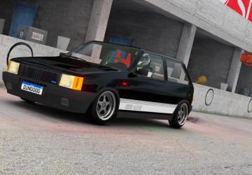 Fiat Uno 1.6R encapetado v2 version 0.8 for Assetto Corsa