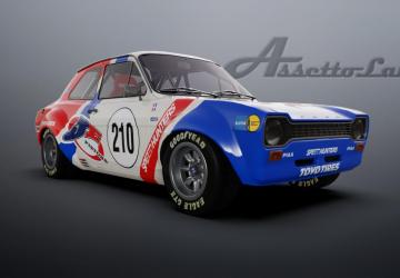 Ford Escort MK1 1600 Works version 1.2 for Assetto Corsa