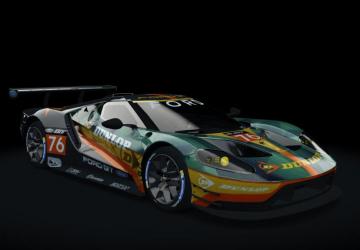 Ford GT GTE LMS version 1.2 for Assetto Corsa