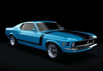 Ford Mustang Boss 302 1970 version 1 for Assetto Corsa