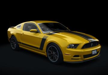 Ford Mustang Boss 302 2013 version 0.85 for Assetto Corsa