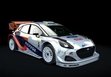 Ford Puma Rally1 2022 version 1.1 for Assetto Corsa