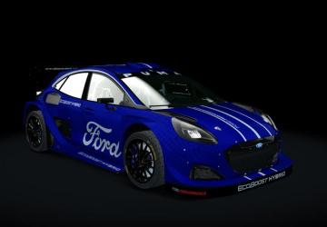 Ford Puma Rally1 2022 version 1.1 for Assetto Corsa