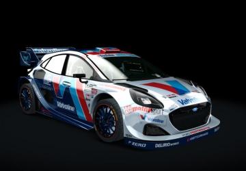 Ford Puma Rally1 2022 version 1.1 for Assetto Corsa