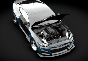 Ford Shelby GT500 Single Turbo version 3.1 for Assetto Corsa