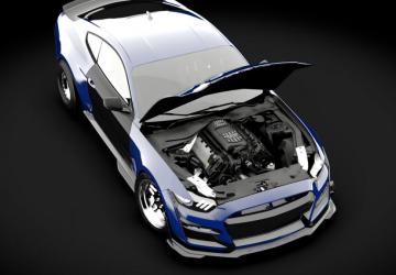 Ford Shelby GT500 Single Turbo version 3.1 for Assetto Corsa