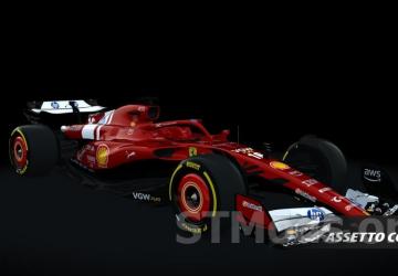 Formula Ultra 2023-25 Ferrari SF-25 Livery v1.1 for Assetto Corsa